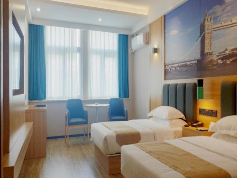 GreenTree Inn HeNan QinYang Middle HuaiFu Road Express Hotel Bagian luar foto