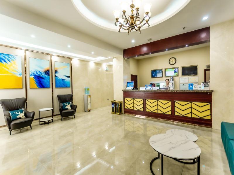 GreenTree Inn HeNan QinYang Middle HuaiFu Road Express Hotel Bagian luar foto