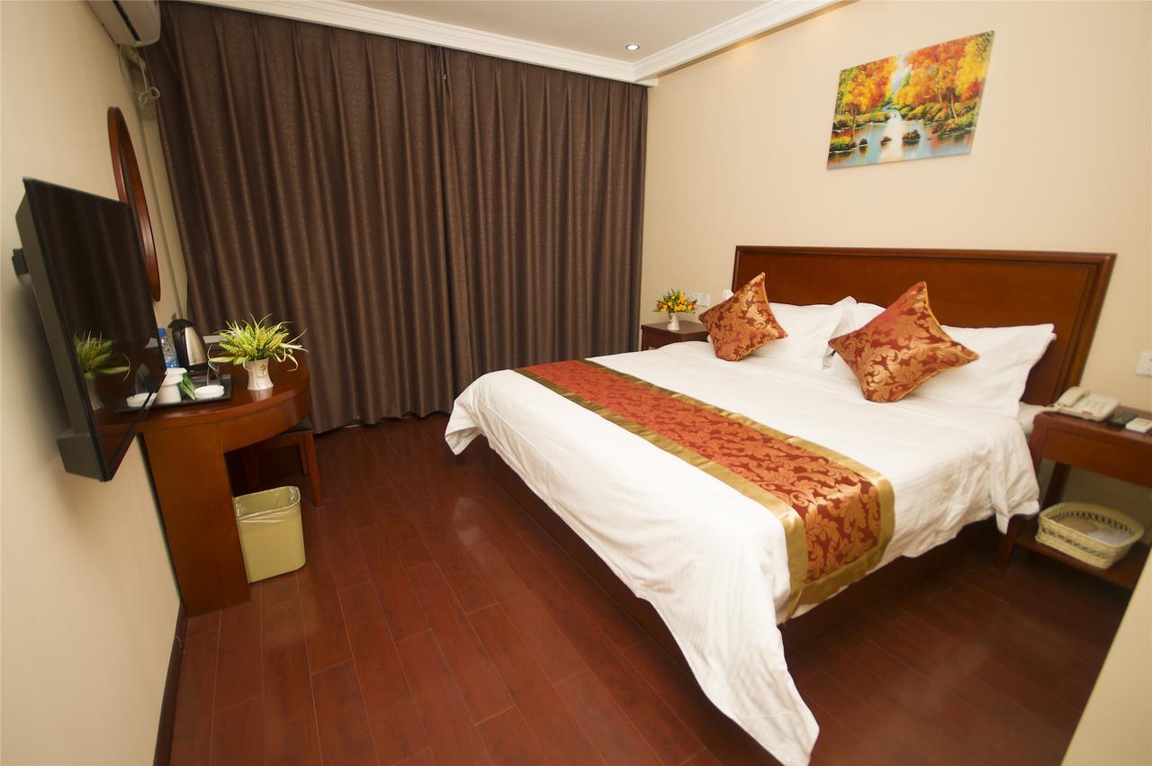 GreenTree Inn HeNan QinYang Middle HuaiFu Road Express Hotel Bagian luar foto