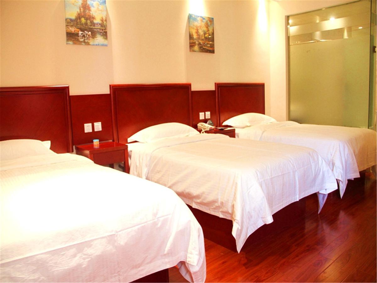 GreenTree Inn HeNan QinYang Middle HuaiFu Road Express Hotel Bagian luar foto