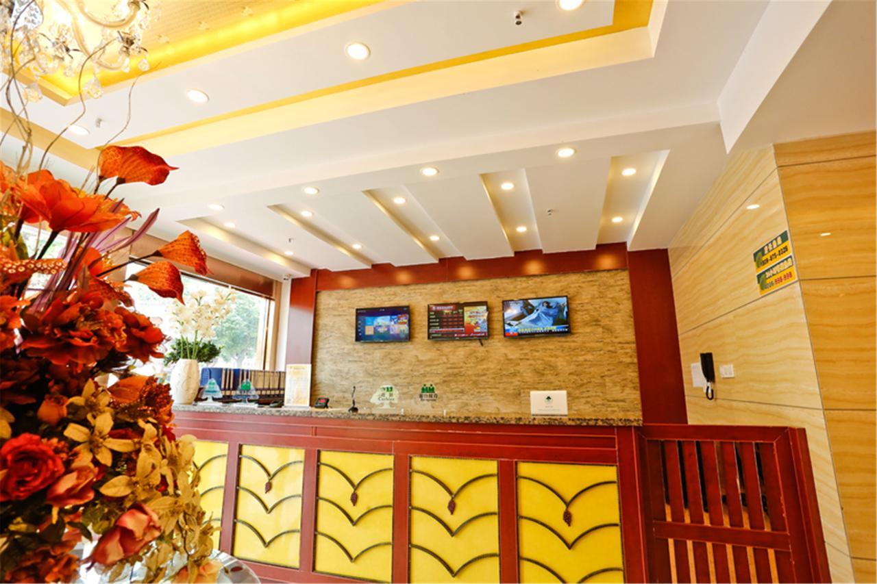 GreenTree Inn HeNan QinYang Middle HuaiFu Road Express Hotel Bagian luar foto