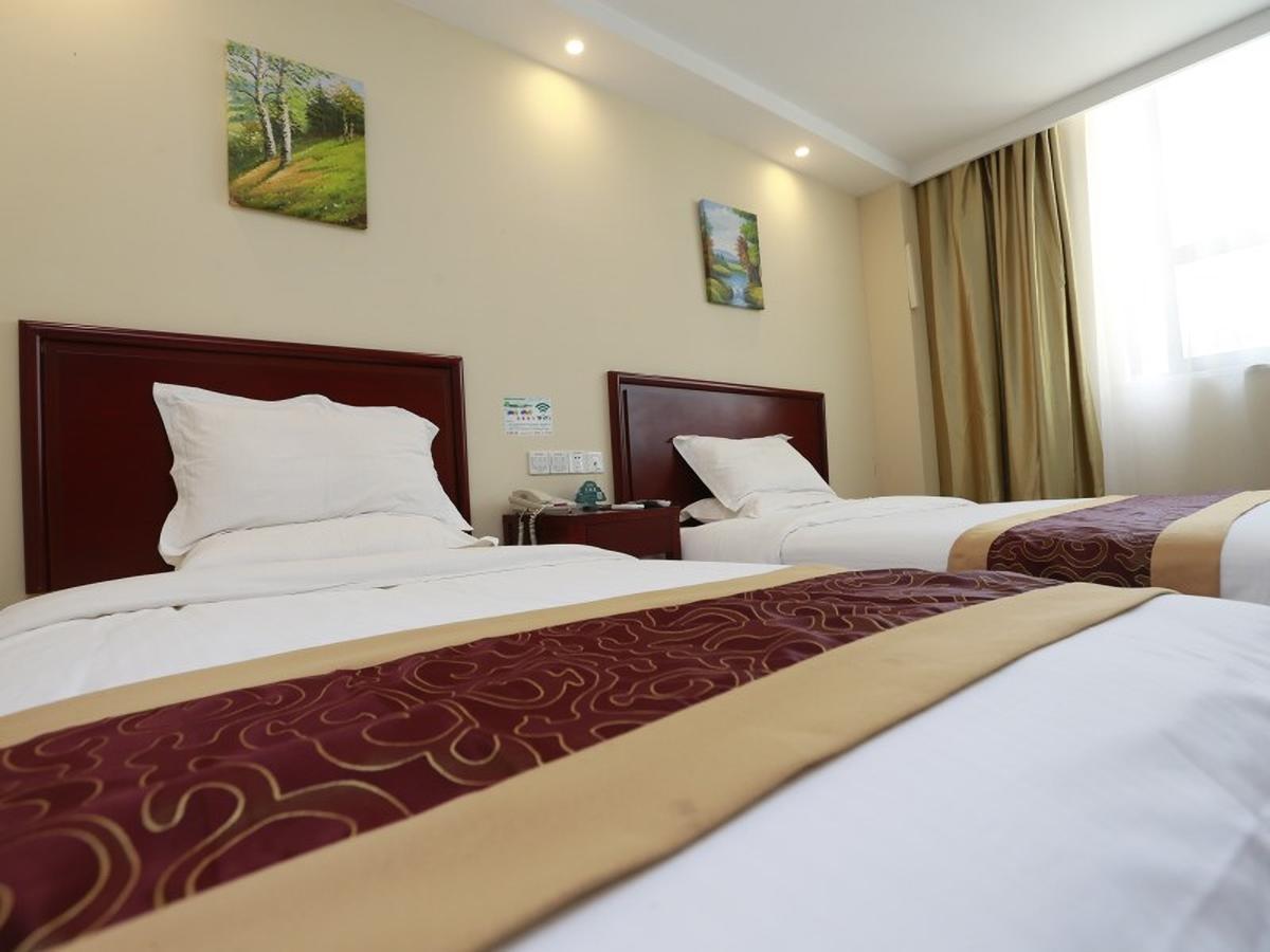GreenTree Inn HeNan QinYang Middle HuaiFu Road Express Hotel Bagian luar foto
